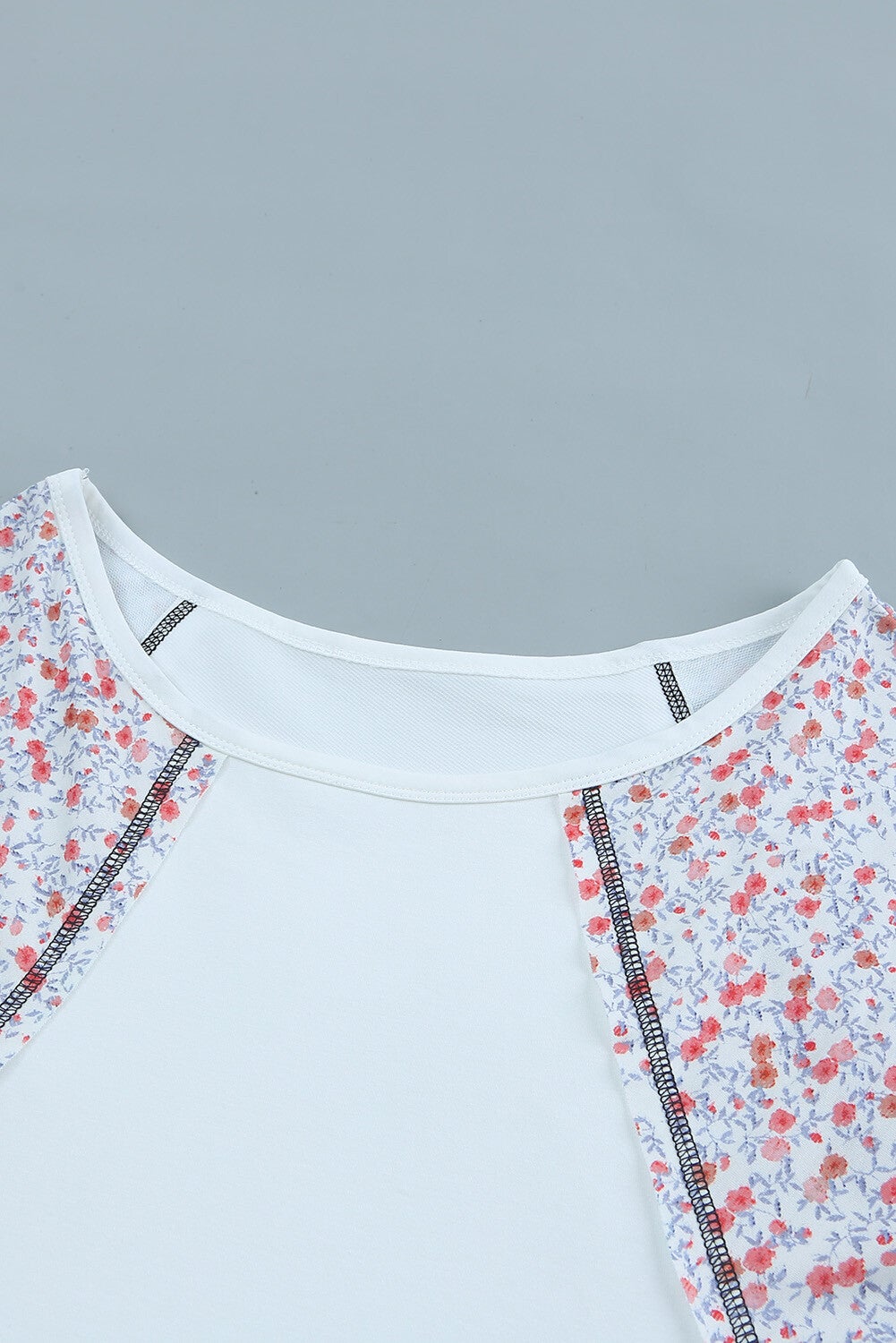 Top con estampado floral