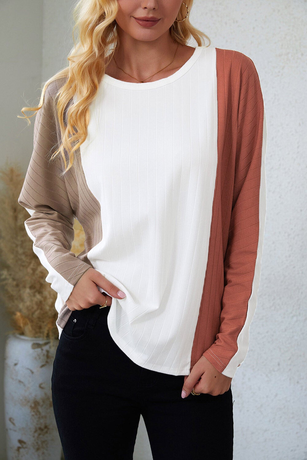 Top de punto Dolman