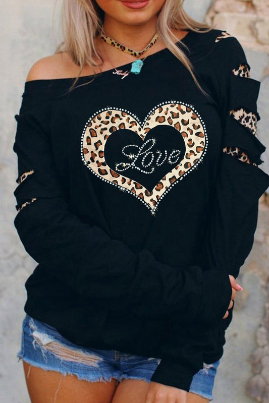 Sudadera con corazón