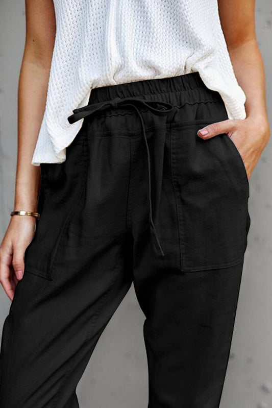 Pantalones con bolsillos causales